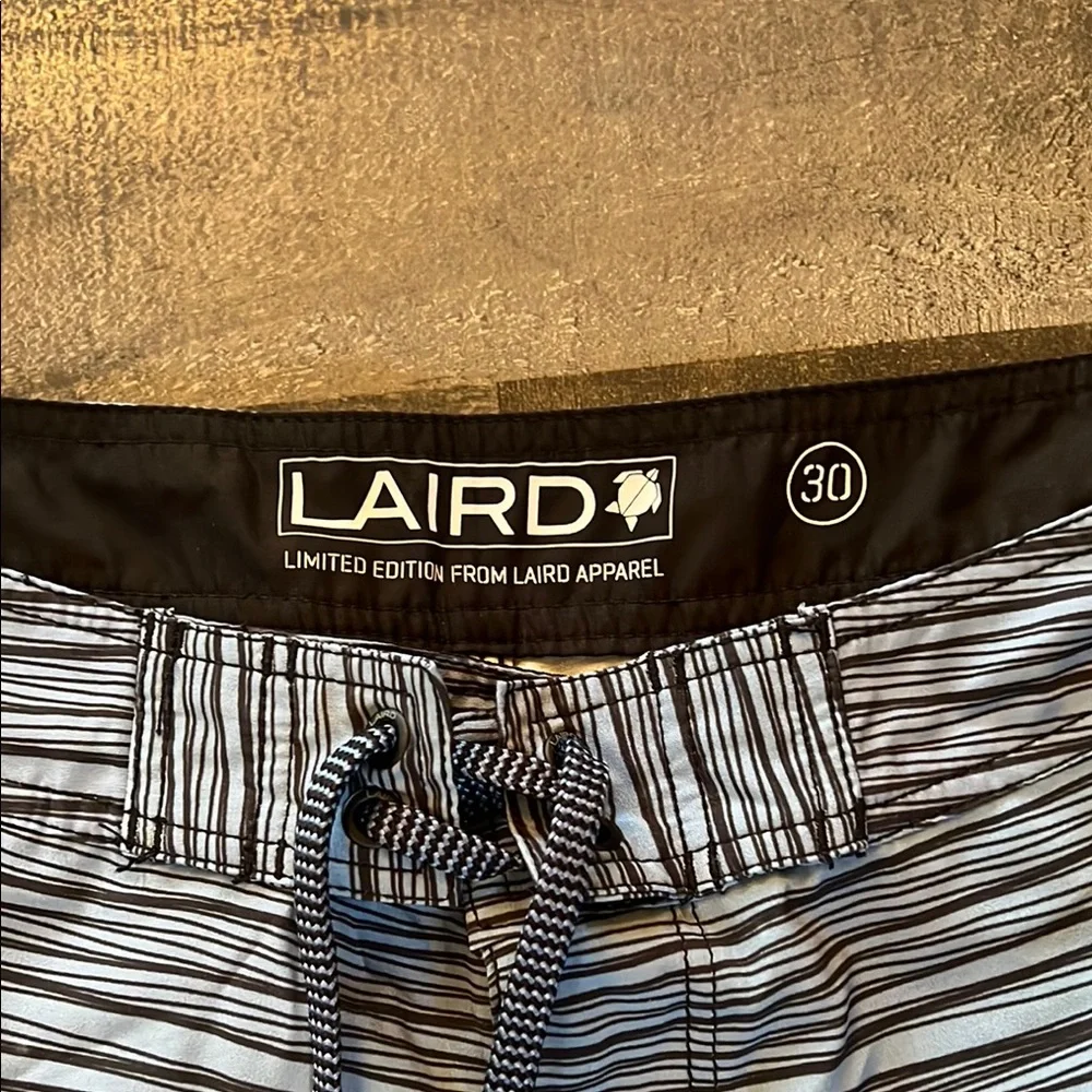 LAIRD‎ limited edition from apparel, Men's Blue Swim Shorts - Picture 2 of 4
